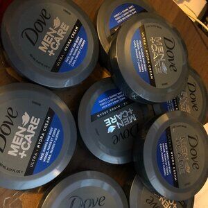 dove men + care ultra hydra cream 150ml lot of 9